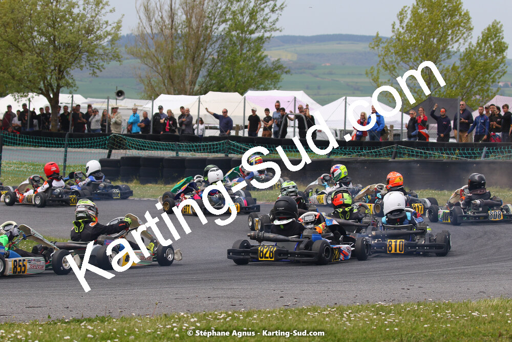 30/04 & 01/05/2022 : 4ème manche du Championnat du Sud 2022 au circuit Karting Plus de Belmont sur Rance (photos Stéphane Agnus) 2022 — karting