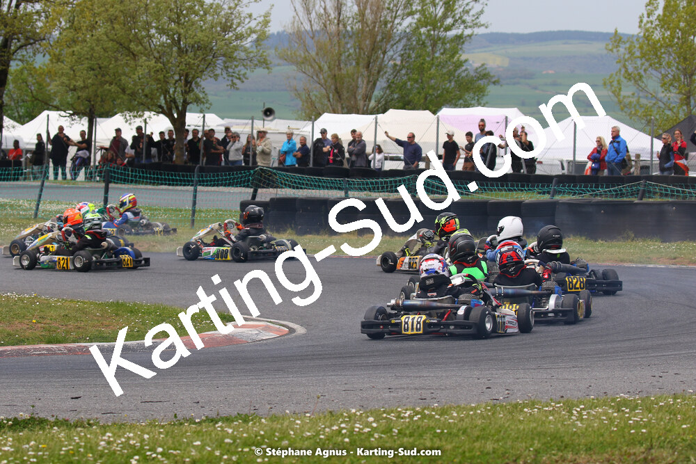 30/04 & 01/05/2022 : 4ème manche du Championnat du Sud 2022 au circuit Karting Plus de Belmont sur Rance (photos Stéphane Agnus) 2022 — karting