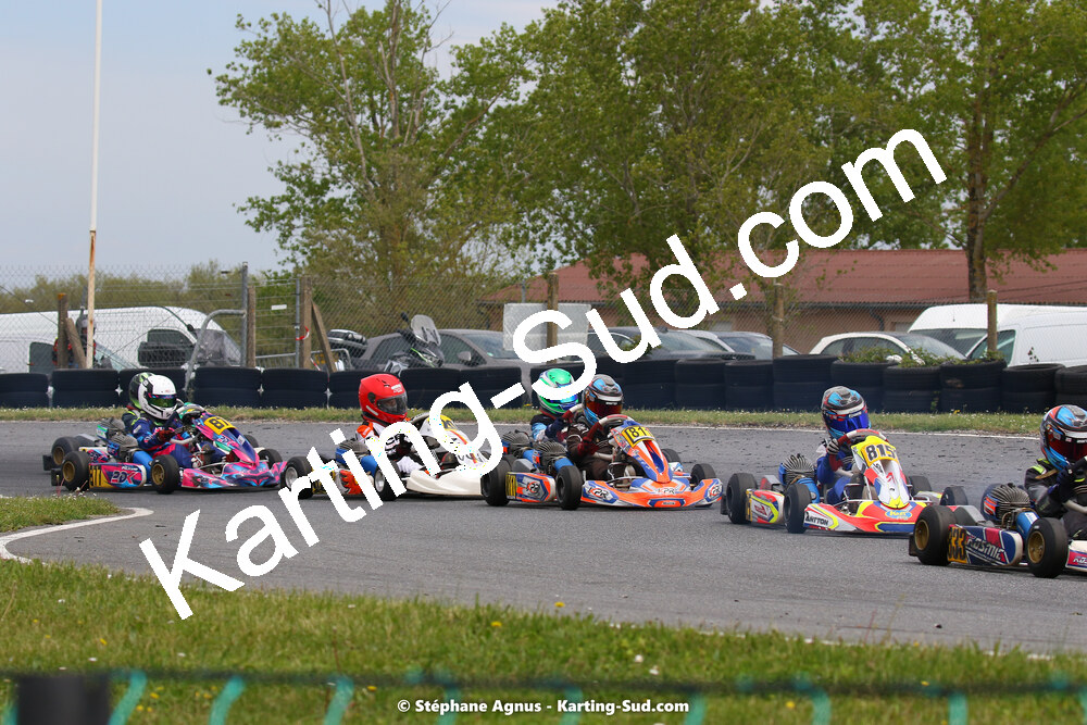 30/04 & 01/05/2022 : 4ème manche du Championnat du Sud 2022 au circuit Karting Plus de Belmont sur Rance (photos Stéphane Agnus) 2022 — karting