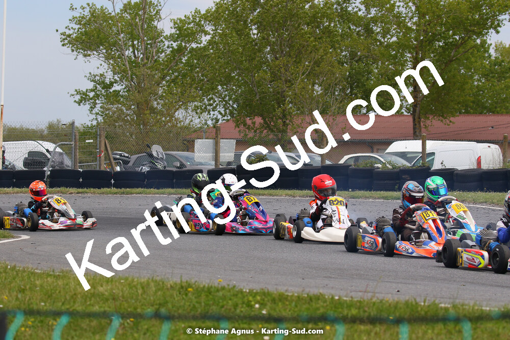 30/04 & 01/05/2022 : 4ème manche du Championnat du Sud 2022 au circuit Karting Plus de Belmont sur Rance (photos Stéphane Agnus) 2022 — karting