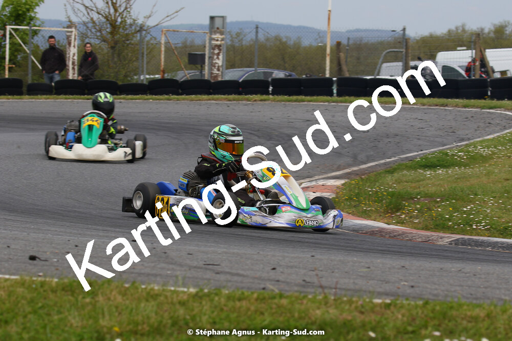 30/04 & 01/05/2022 : 4ème manche du Championnat du Sud 2022 au circuit Karting Plus de Belmont sur Rance (photos Stéphane Agnus) 2022 — karting