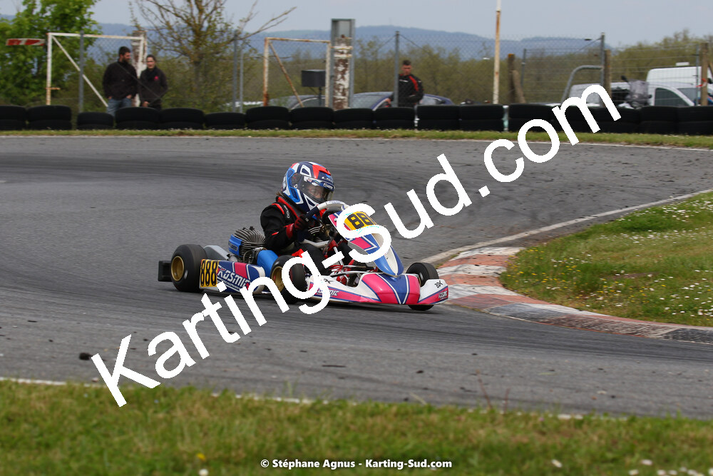 30/04 & 01/05/2022 : 4ème manche du Championnat du Sud 2022 au circuit Karting Plus de Belmont sur Rance (photos Stéphane Agnus) 2022 — karting