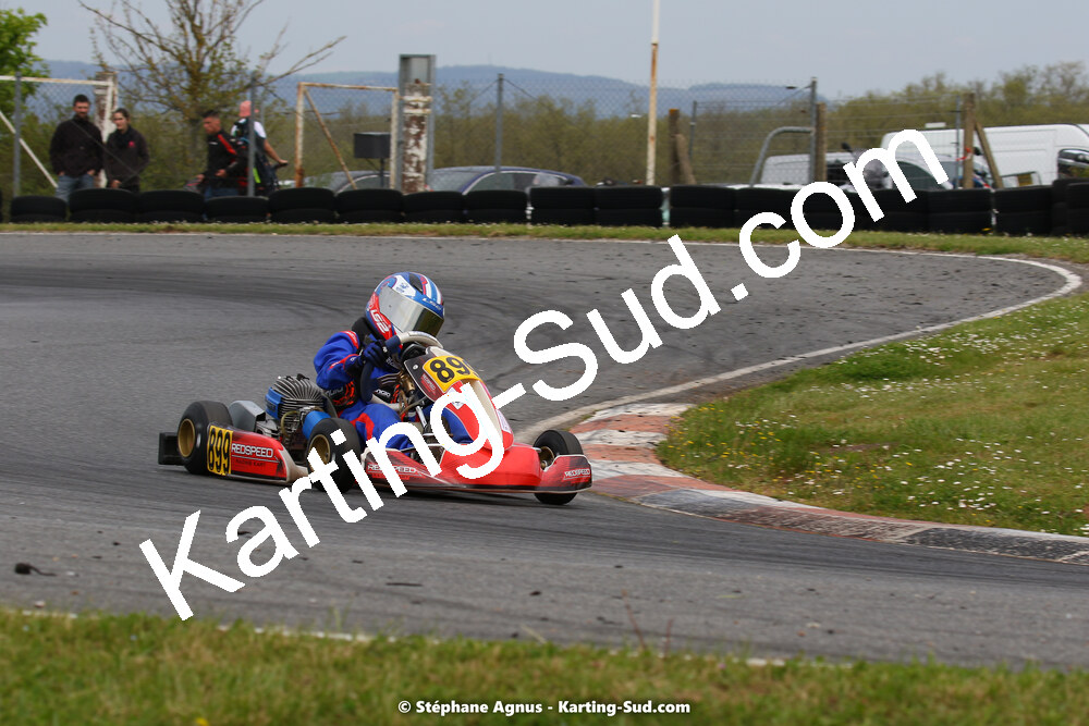 30/04 & 01/05/2022 : 4ème manche du Championnat du Sud 2022 au circuit Karting Plus de Belmont sur Rance (photos Stéphane Agnus) 2022 — karting