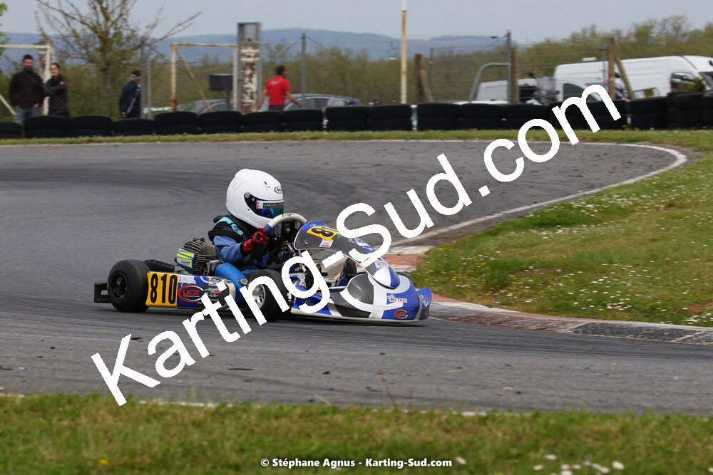 30/04 & 01/05/2022 : 4ème manche du Championnat du Sud 2022 au circuit Karting Plus de Belmont sur Rance (photos Stéphane Agnus) 2022 — karting