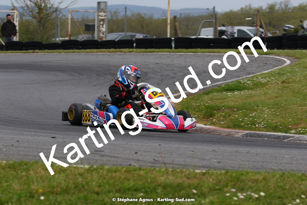 30/04 & 01/05/2022 : 4ème manche du Championnat du Sud 2022 au circuit Karting Plus de Belmont sur Rance (photos Stéphane Agnus) 2022 — karting