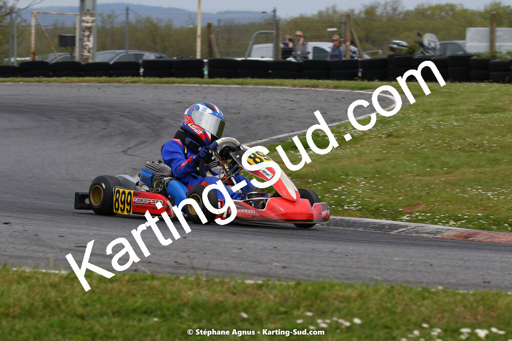 30/04 & 01/05/2022 : 4ème manche du Championnat du Sud 2022 au circuit Karting Plus de Belmont sur Rance (photos Stéphane Agnus) 2022 — karting