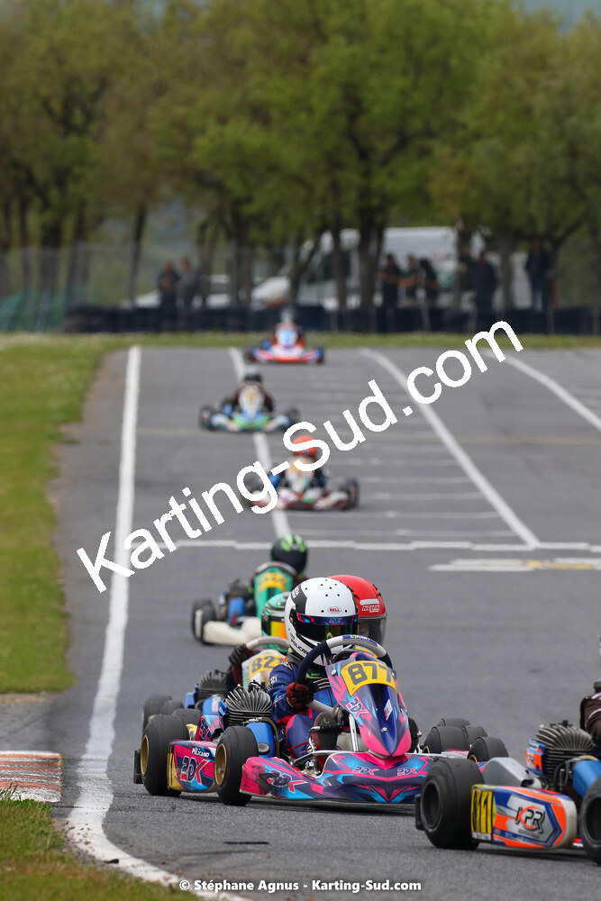 30/04 & 01/05/2022 : 4ème manche du Championnat du Sud 2022 au circuit Karting Plus de Belmont sur Rance (photos Stéphane Agnus) 2022 — karting