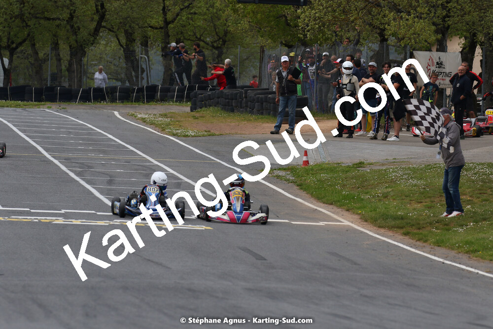 30/04 & 01/05/2022 : 4ème manche du Championnat du Sud 2022 au circuit Karting Plus de Belmont sur Rance (photos Stéphane Agnus) 2022 — karting