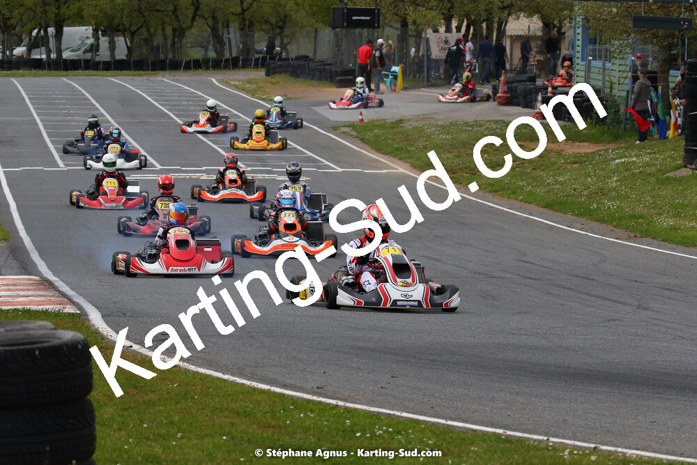 30/04 & 01/05/2022 : 4ème manche du Championnat du Sud 2022 au circuit Karting Plus de Belmont sur Rance (photos Stéphane Agnus) 2022 — karting