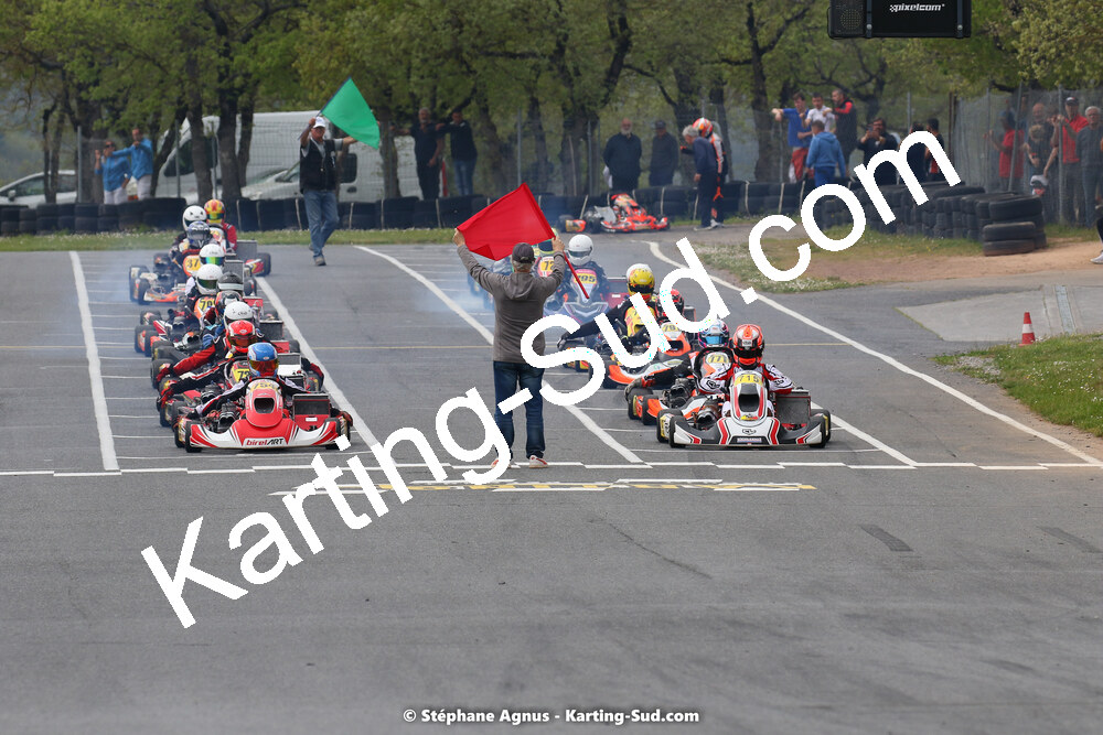 30/04 & 01/05/2022 : 4ème manche du Championnat du Sud 2022 au circuit Karting Plus de Belmont sur Rance (photos Stéphane Agnus) 2022 — karting