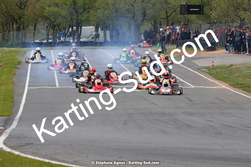 30/04 & 01/05/2022 : 4ème manche du Championnat du Sud 2022 au circuit Karting Plus de Belmont sur Rance (photos Stéphane Agnus) 2022 — karting