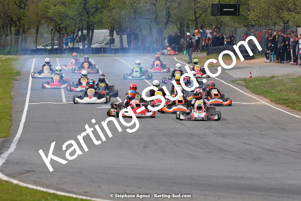 30/04 & 01/05/2022 : 4ème manche du Championnat du Sud 2022 au circuit Karting Plus de Belmont sur Rance (photos Stéphane Agnus) 2022 — karting