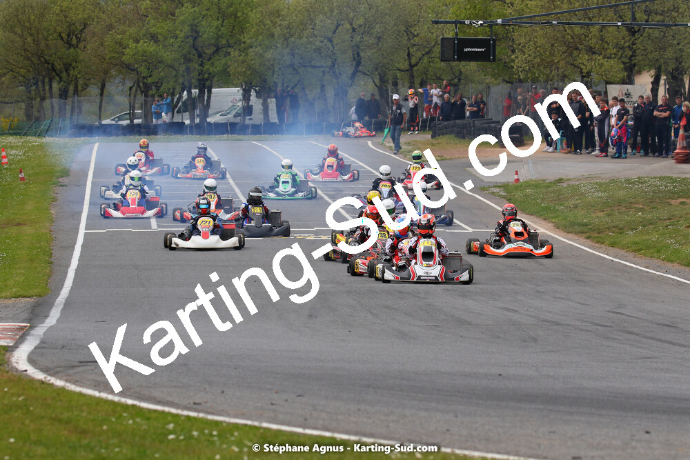 30/04 & 01/05/2022 : 4ème manche du Championnat du Sud 2022 au circuit Karting Plus de Belmont sur Rance (photos Stéphane Agnus) 2022 — karting