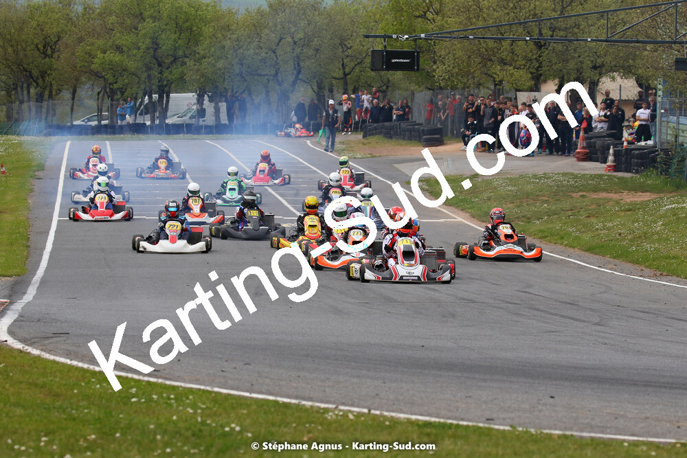 30/04 & 01/05/2022 : 4ème manche du Championnat du Sud 2022 au circuit Karting Plus de Belmont sur Rance (photos Stéphane Agnus) 2022 — karting