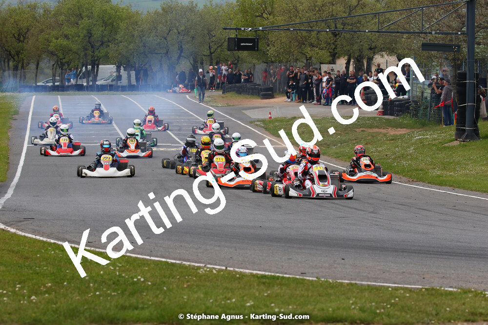 30/04 & 01/05/2022 : 4ème manche du Championnat du Sud 2022 au circuit Karting Plus de Belmont sur Rance (photos Stéphane Agnus) 2022 — karting