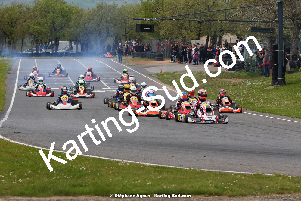 30/04 & 01/05/2022 : 4ème manche du Championnat du Sud 2022 au circuit Karting Plus de Belmont sur Rance (photos Stéphane Agnus) 2022 — karting