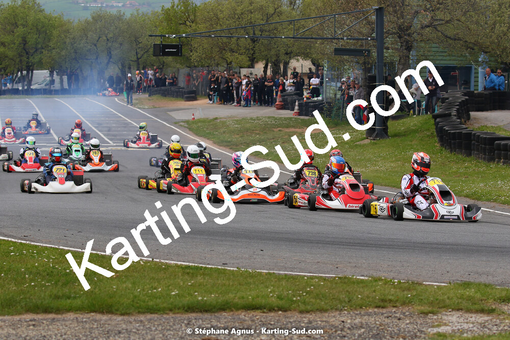 30/04 & 01/05/2022 : 4ème manche du Championnat du Sud 2022 au circuit Karting Plus de Belmont sur Rance (photos Stéphane Agnus) 2022 — karting