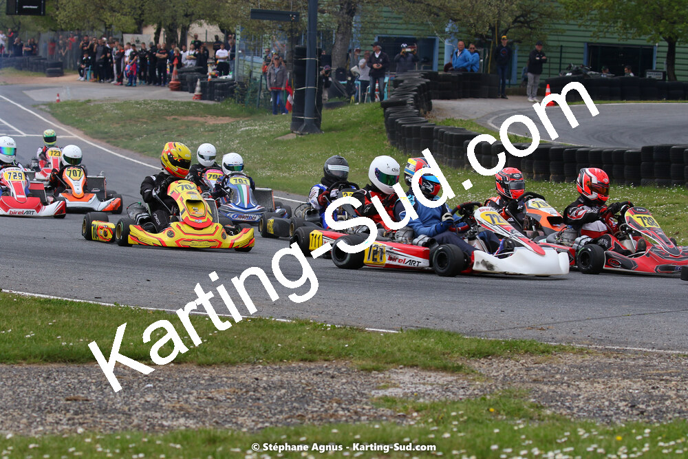 30/04 & 01/05/2022 : 4ème manche du Championnat du Sud 2022 au circuit Karting Plus de Belmont sur Rance (photos Stéphane Agnus) 2022 — karting