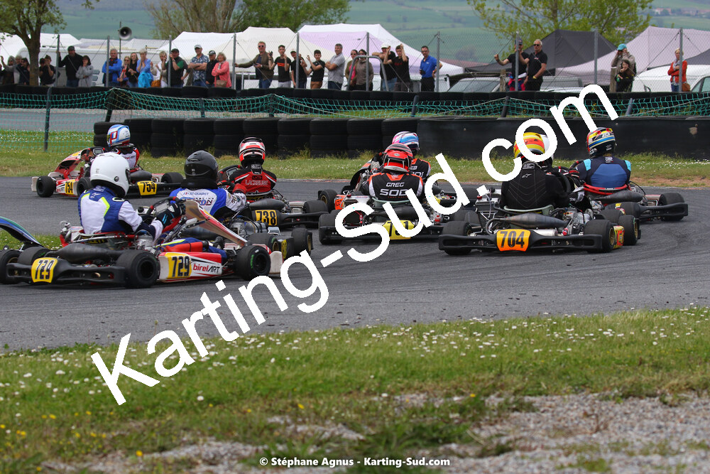 30/04 & 01/05/2022 : 4ème manche du Championnat du Sud 2022 au circuit Karting Plus de Belmont sur Rance (photos Stéphane Agnus) 2022 — karting