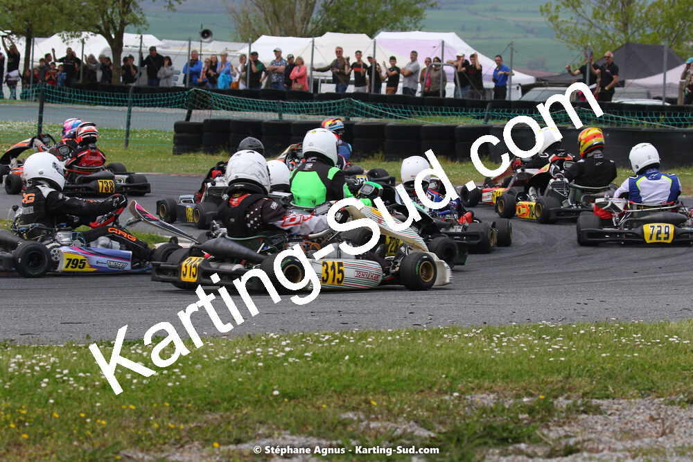 30/04 & 01/05/2022 : 4ème manche du Championnat du Sud 2022 au circuit Karting Plus de Belmont sur Rance (photos Stéphane Agnus) 2022 — karting