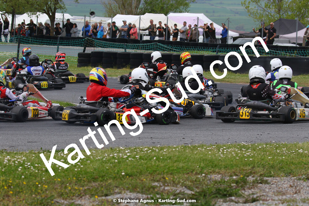 30/04 & 01/05/2022 : 4ème manche du Championnat du Sud 2022 au circuit Karting Plus de Belmont sur Rance (photos Stéphane Agnus) 2022 — karting