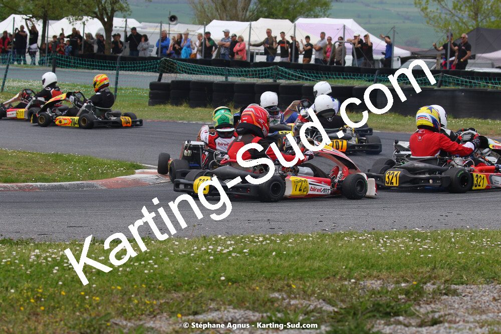 30/04 & 01/05/2022 : 4ème manche du Championnat du Sud 2022 au circuit Karting Plus de Belmont sur Rance (photos Stéphane Agnus) 2022 — karting