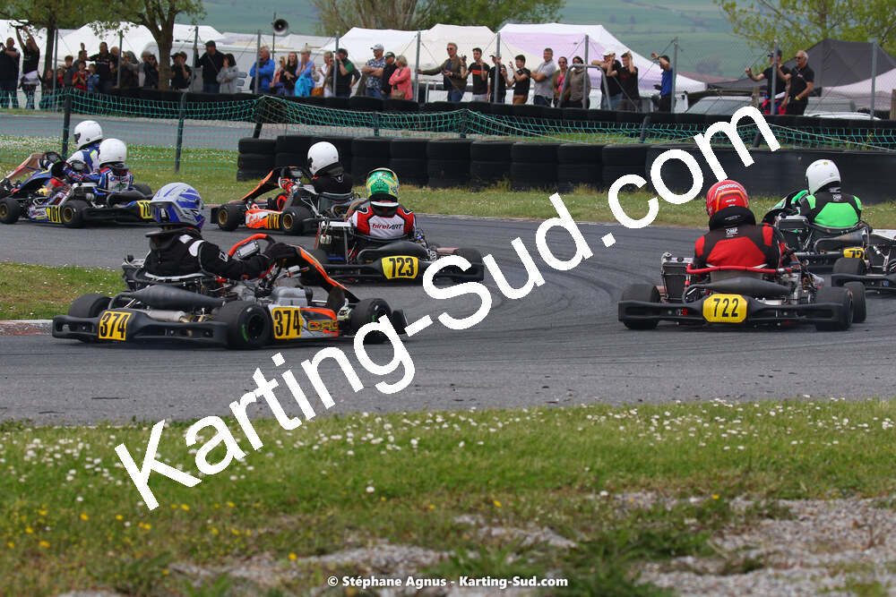 30/04 & 01/05/2022 : 4ème manche du Championnat du Sud 2022 au circuit Karting Plus de Belmont sur Rance (photos Stéphane Agnus) 2022 — karting