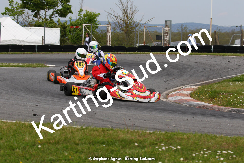 30/04 & 01/05/2022 : 4ème manche du Championnat du Sud 2022 au circuit Karting Plus de Belmont sur Rance (photos Stéphane Agnus) 2022 — karting