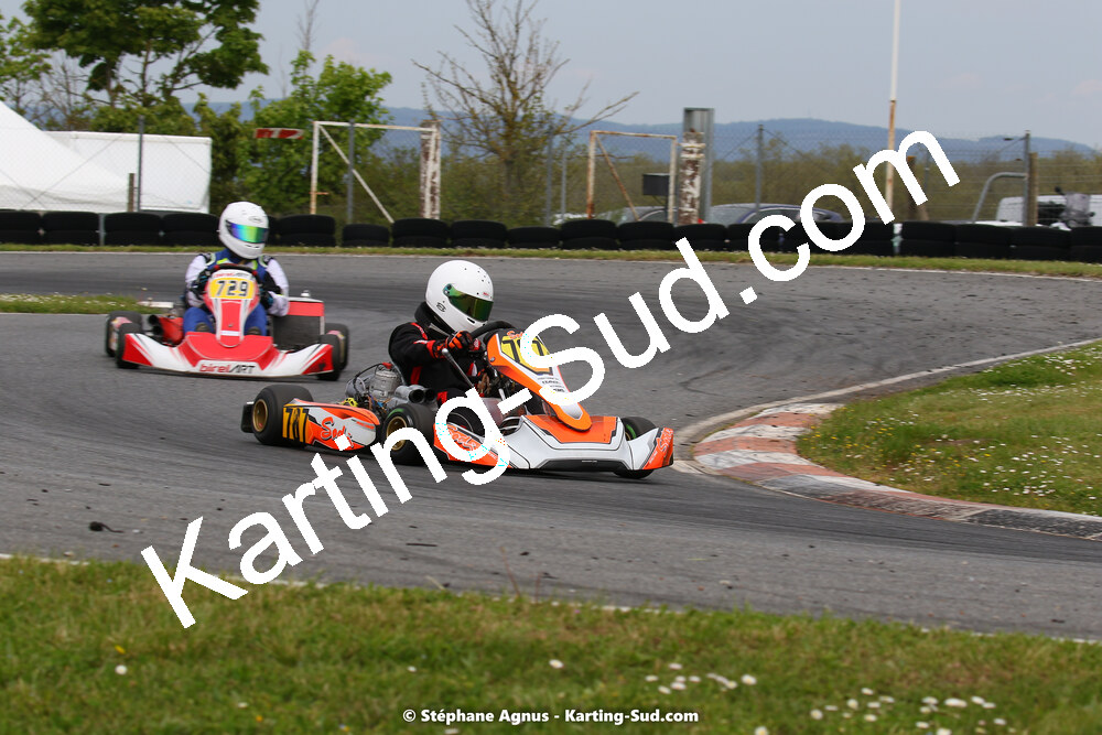 30/04 & 01/05/2022 : 4ème manche du Championnat du Sud 2022 au circuit Karting Plus de Belmont sur Rance (photos Stéphane Agnus) 2022 — karting