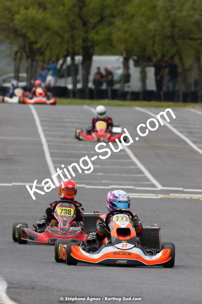 30/04 & 01/05/2022 : 4ème manche du Championnat du Sud 2022 au circuit Karting Plus de Belmont sur Rance (photos Stéphane Agnus) 2022 — karting