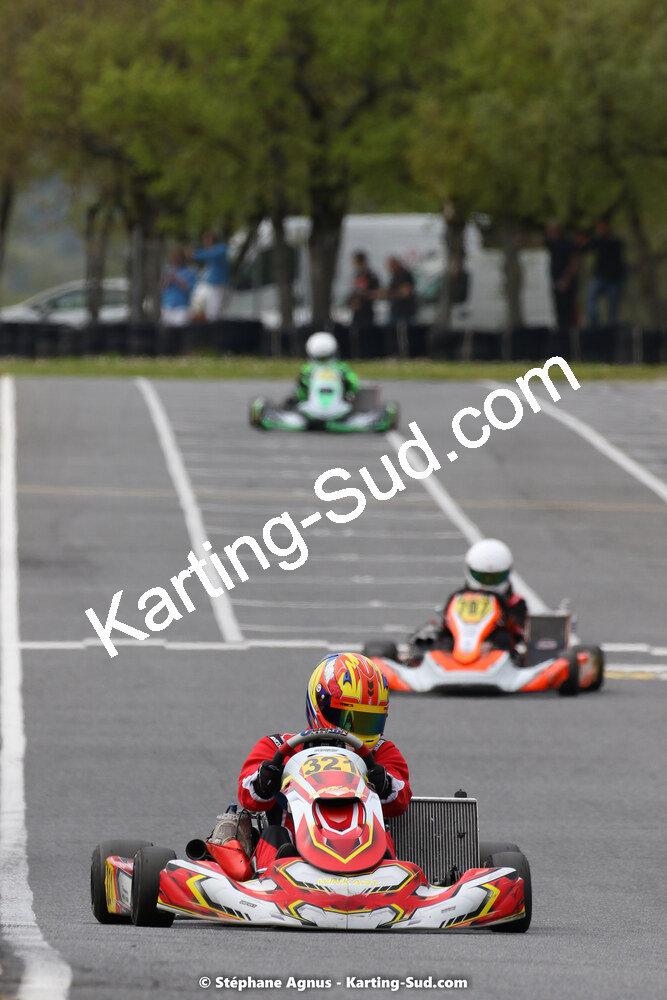 30/04 & 01/05/2022 : 4ème manche du Championnat du Sud 2022 au circuit Karting Plus de Belmont sur Rance (photos Stéphane Agnus) 2022 — karting