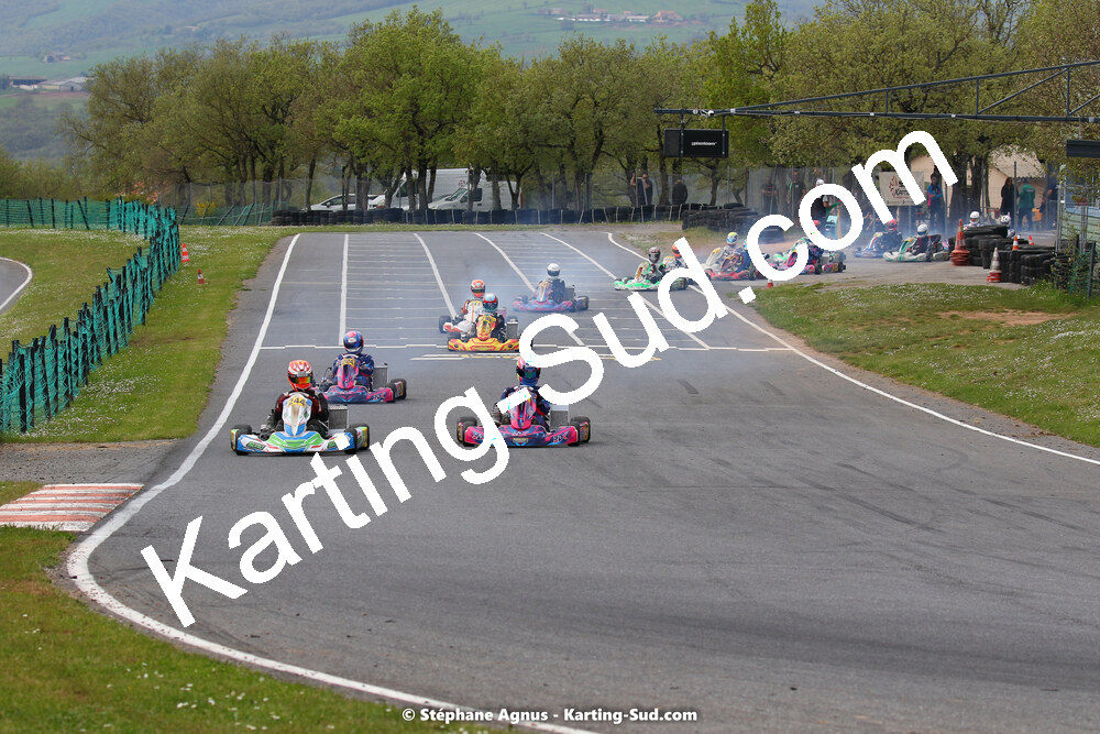 30/04 & 01/05/2022 : 4ème manche du Championnat du Sud 2022 au circuit Karting Plus de Belmont sur Rance (photos Stéphane Agnus) 2022 — karting