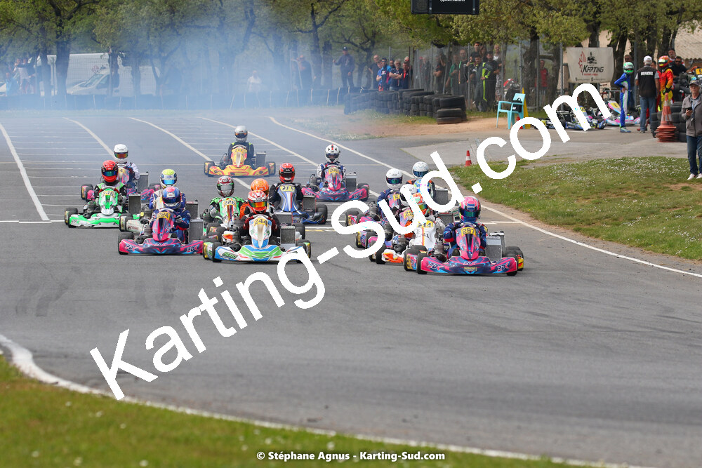 30/04 & 01/05/2022 : 4ème manche du Championnat du Sud 2022 au circuit Karting Plus de Belmont sur Rance (photos Stéphane Agnus) 2022 — karting