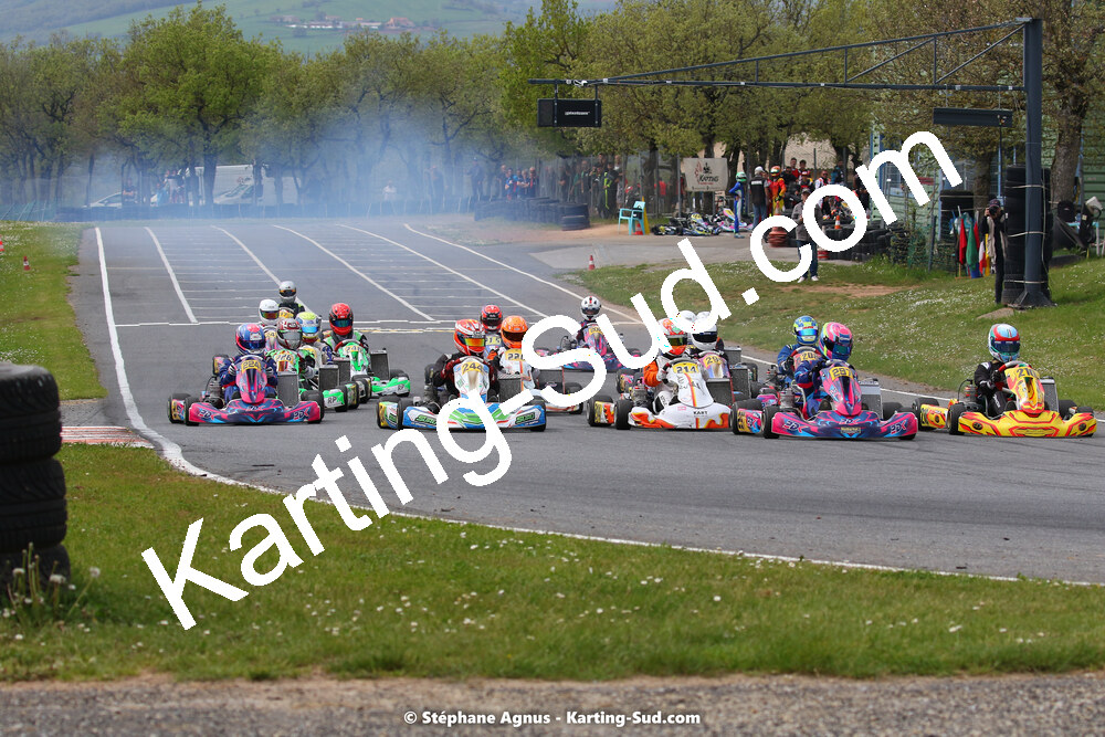30/04 & 01/05/2022 : 4ème manche du Championnat du Sud 2022 au circuit Karting Plus de Belmont sur Rance (photos Stéphane Agnus) 2022 — karting