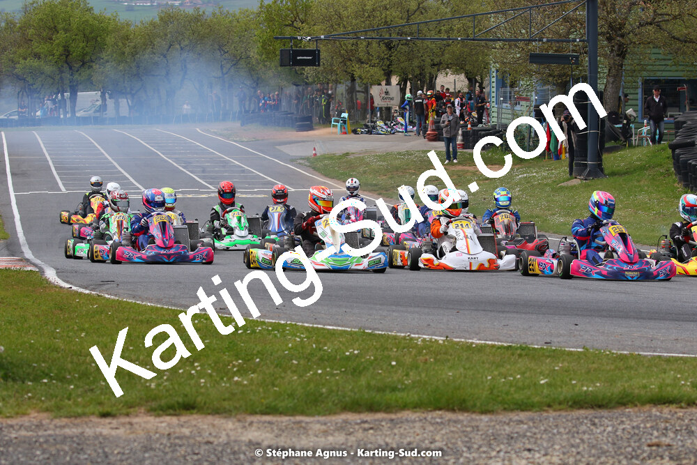 30/04 & 01/05/2022 : 4ème manche du Championnat du Sud 2022 au circuit Karting Plus de Belmont sur Rance (photos Stéphane Agnus) 2022 — karting