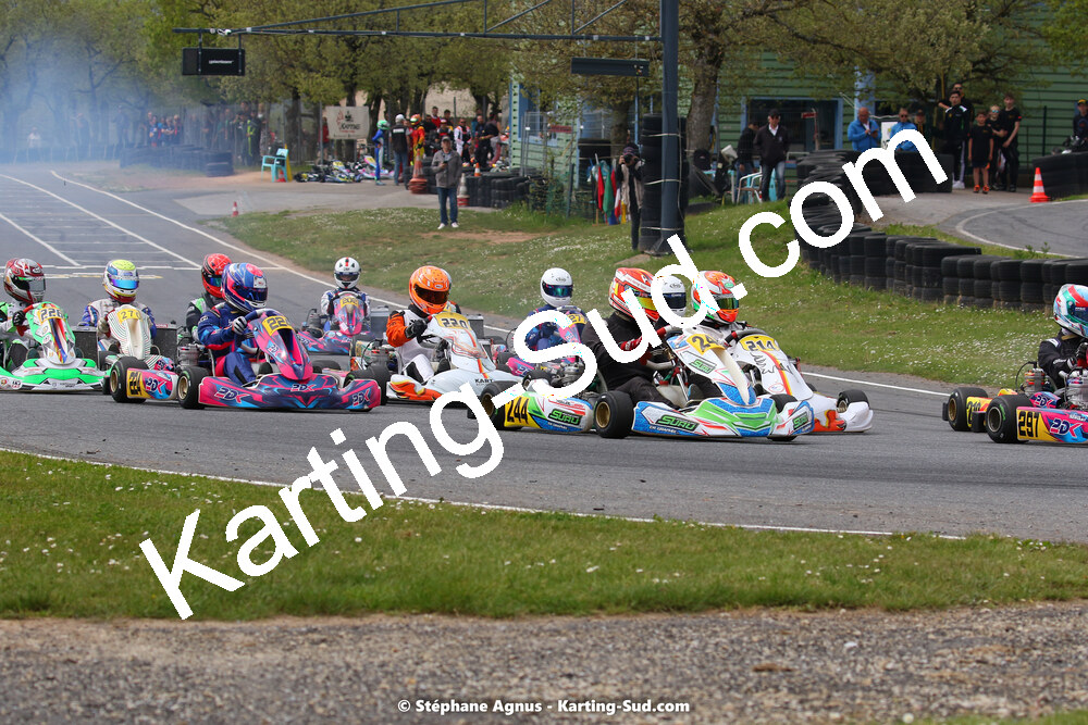 30/04 & 01/05/2022 : 4ème manche du Championnat du Sud 2022 au circuit Karting Plus de Belmont sur Rance (photos Stéphane Agnus) 2022 — karting