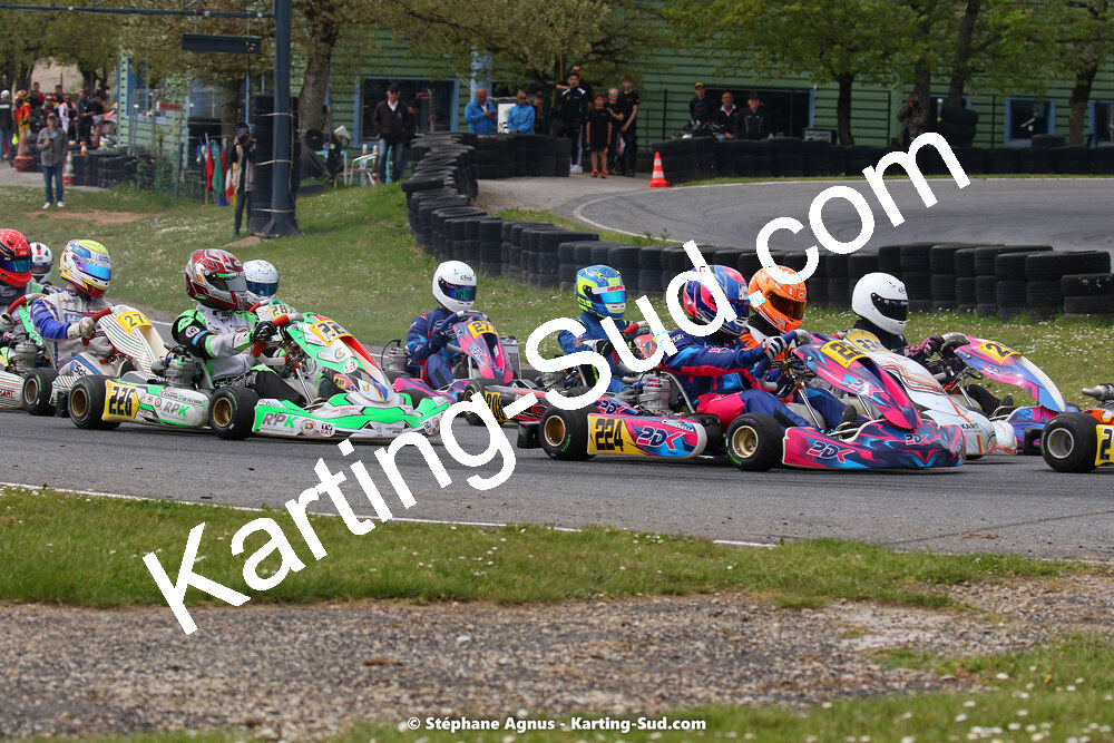 30/04 & 01/05/2022 : 4ème manche du Championnat du Sud 2022 au circuit Karting Plus de Belmont sur Rance (photos Stéphane Agnus) 2022 — karting