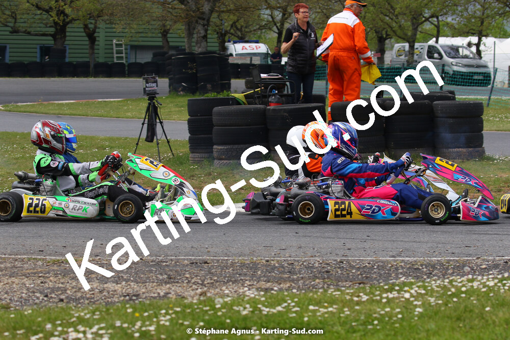 30/04 & 01/05/2022 : 4ème manche du Championnat du Sud 2022 au circuit Karting Plus de Belmont sur Rance (photos Stéphane Agnus) 2022 — karting