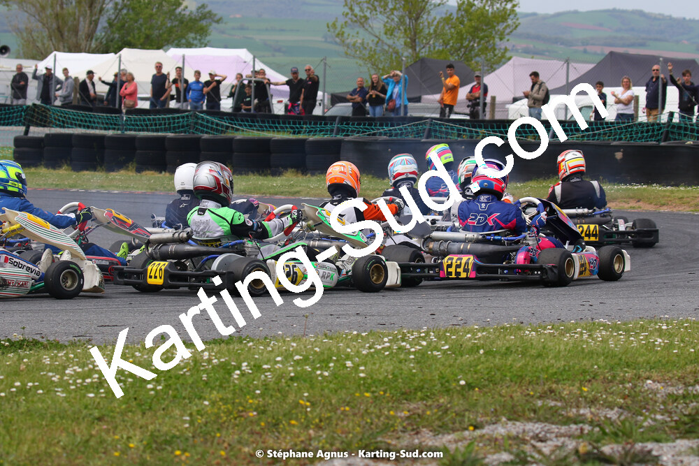 30/04 & 01/05/2022 : 4ème manche du Championnat du Sud 2022 au circuit Karting Plus de Belmont sur Rance (photos Stéphane Agnus) 2022 — karting