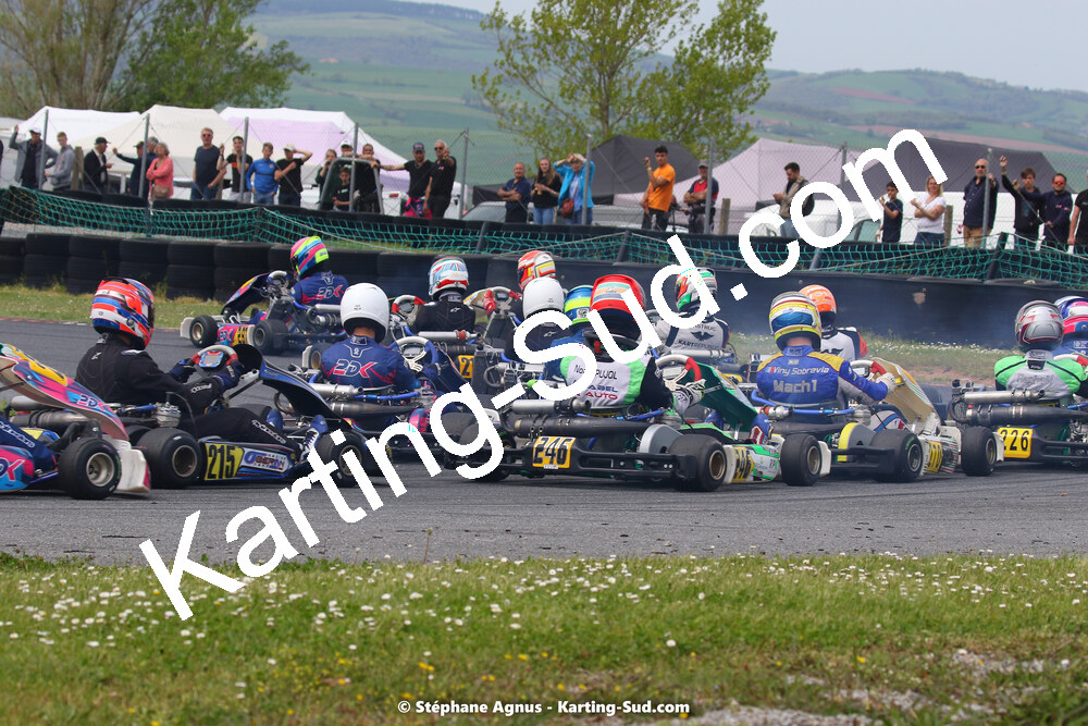 30/04 & 01/05/2022 : 4ème manche du Championnat du Sud 2022 au circuit Karting Plus de Belmont sur Rance (photos Stéphane Agnus) 2022 — karting