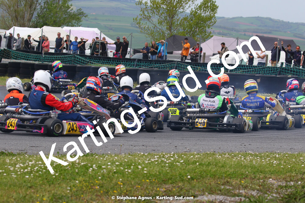 30/04 & 01/05/2022 : 4ème manche du Championnat du Sud 2022 au circuit Karting Plus de Belmont sur Rance (photos Stéphane Agnus) 2022 — karting