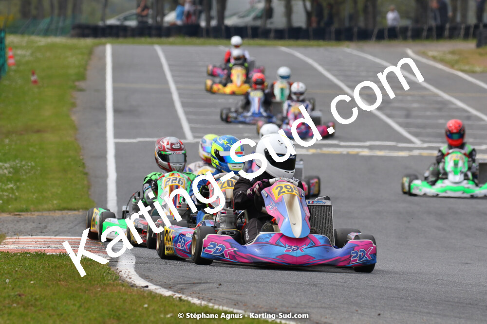 30/04 & 01/05/2022 : 4ème manche du Championnat du Sud 2022 au circuit Karting Plus de Belmont sur Rance (photos Stéphane Agnus) 2022 — karting