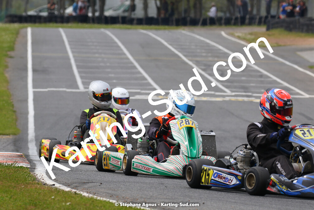 30/04 & 01/05/2022 : 4ème manche du Championnat du Sud 2022 au circuit Karting Plus de Belmont sur Rance (photos Stéphane Agnus) 2022 — karting