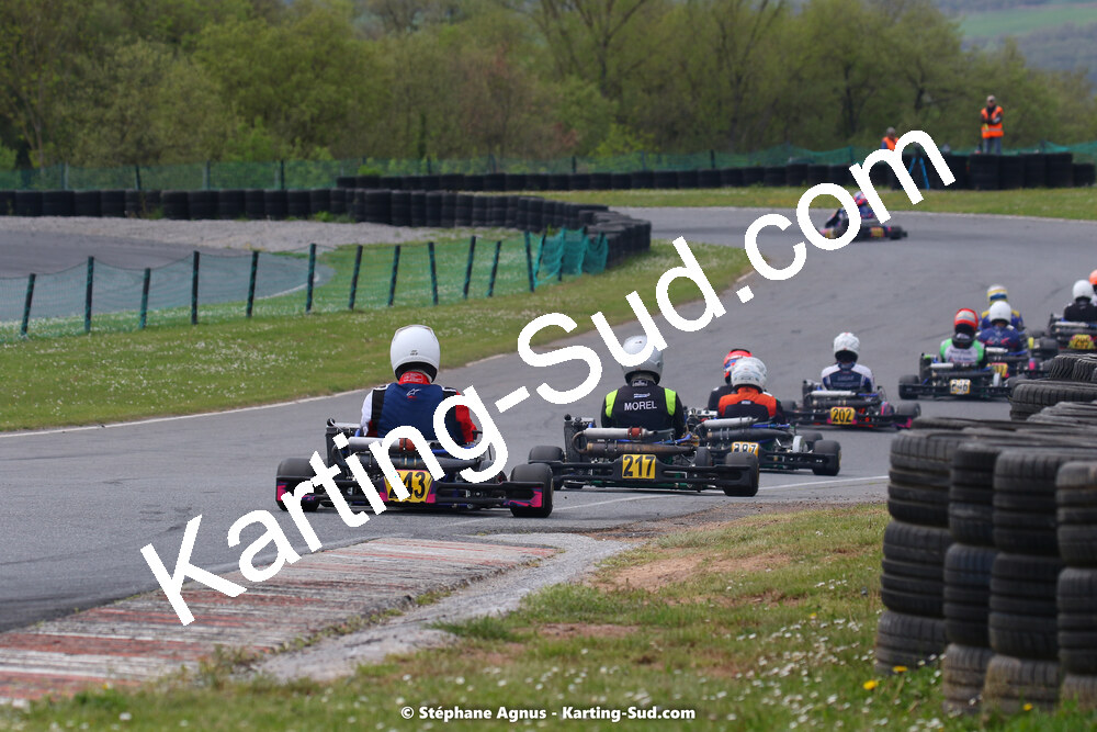 30/04 & 01/05/2022 : 4ème manche du Championnat du Sud 2022 au circuit Karting Plus de Belmont sur Rance (photos Stéphane Agnus) 2022 — karting