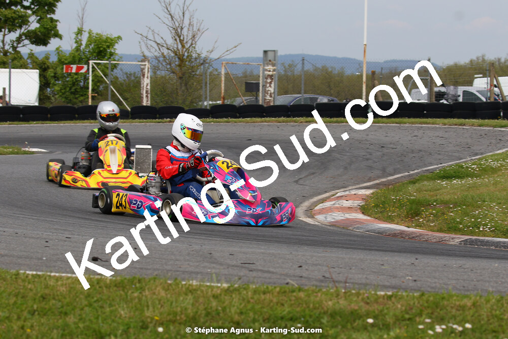 30/04 & 01/05/2022 : 4ème manche du Championnat du Sud 2022 au circuit Karting Plus de Belmont sur Rance (photos Stéphane Agnus) 2022 — karting