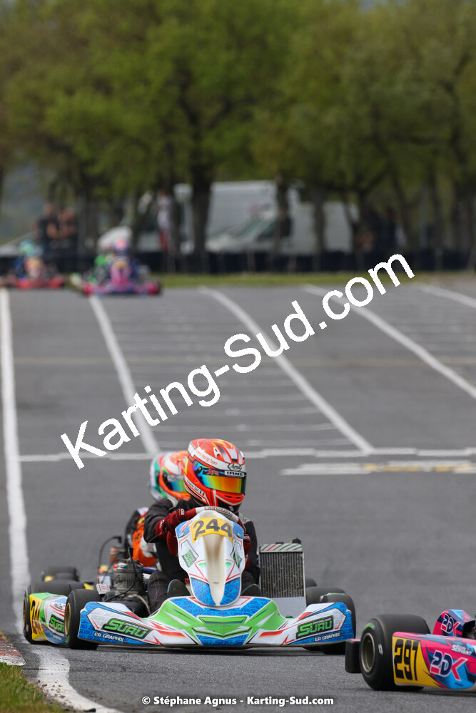 30/04 & 01/05/2022 : 4ème manche du Championnat du Sud 2022 au circuit Karting Plus de Belmont sur Rance (photos Stéphane Agnus) 2022 — karting