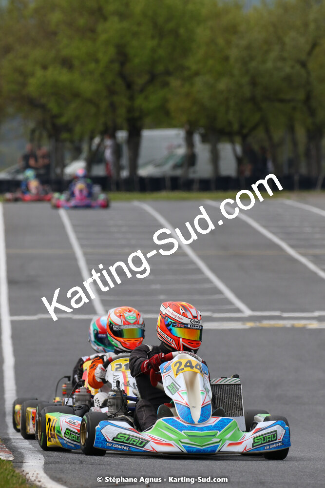 30/04 & 01/05/2022 : 4ème manche du Championnat du Sud 2022 au circuit Karting Plus de Belmont sur Rance (photos Stéphane Agnus) 2022 — karting