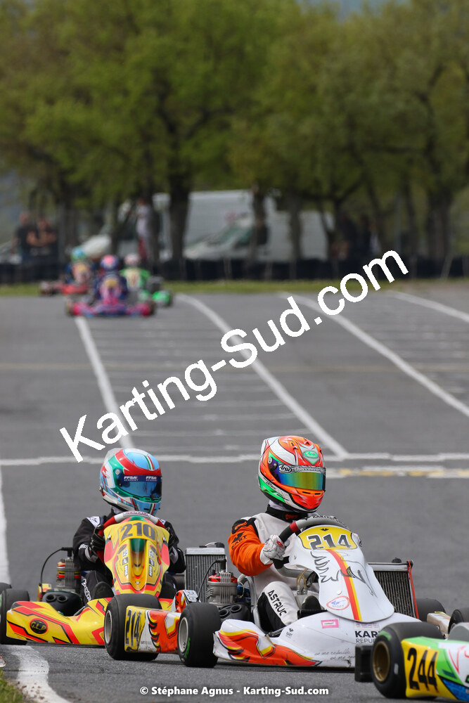 30/04 & 01/05/2022 : 4ème manche du Championnat du Sud 2022 au circuit Karting Plus de Belmont sur Rance (photos Stéphane Agnus) 2022 — karting