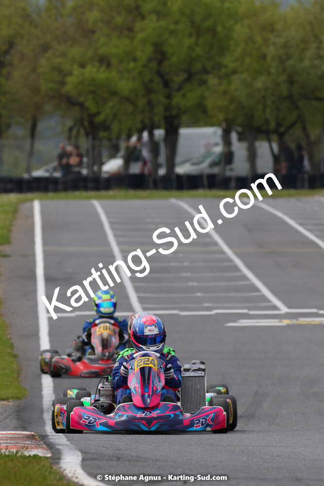 30/04 & 01/05/2022 : 4ème manche du Championnat du Sud 2022 au circuit Karting Plus de Belmont sur Rance (photos Stéphane Agnus) 2022 — karting