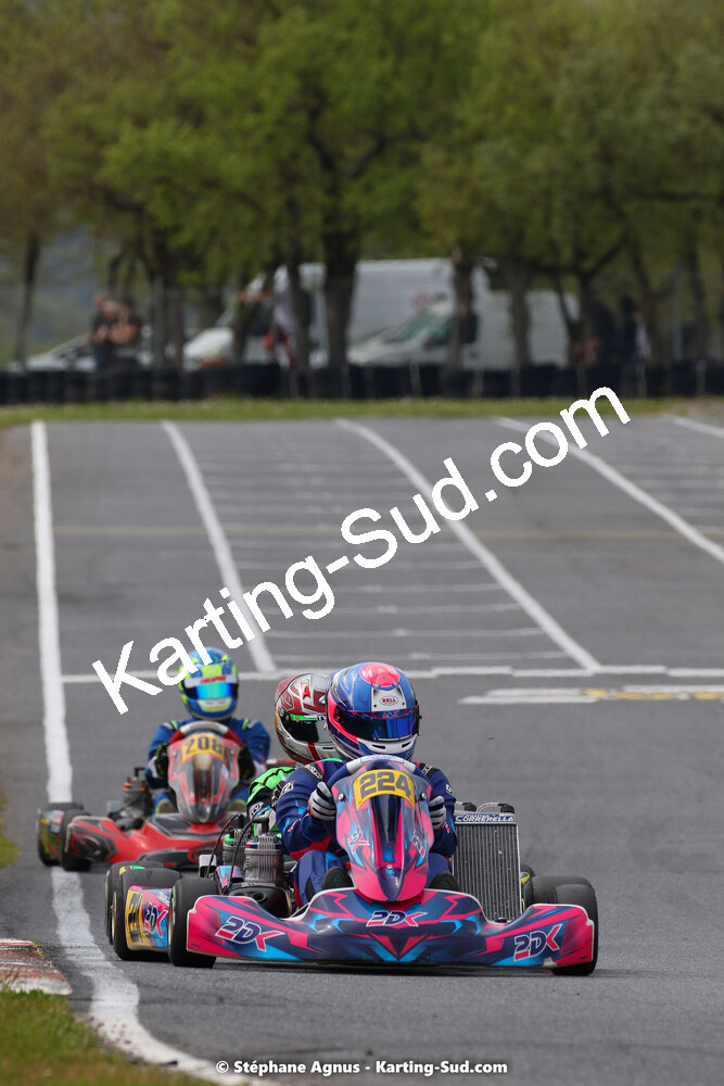 30/04 & 01/05/2022 : 4ème manche du Championnat du Sud 2022 au circuit Karting Plus de Belmont sur Rance (photos Stéphane Agnus) 2022 — karting